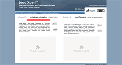 Desktop Screenshot of loadxpert.com
